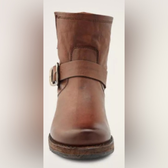 Frye Veronica Short Pull On Booties Boots Western Vintage New Size 8 Stone - Picture 7 of 16